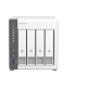 QNAP | 4 Bay ARM | TS-433-4G | Cortex-A55 | ARM 4-core | Processor frequency 2.0 GHz | 4 GB | On board (non-expandable)