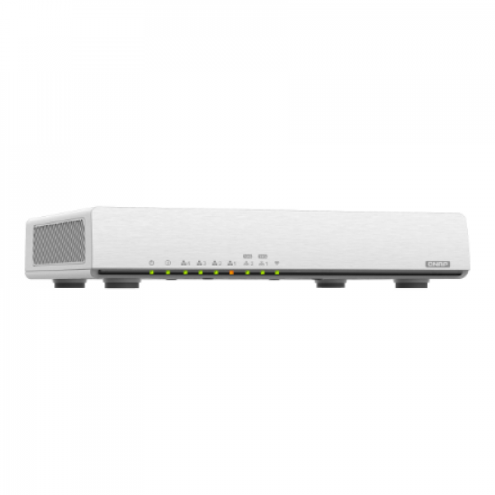 Dual bandRouter | QHora-301W | 802.11ax | Ethernet LAN (RJ-45) ports 6 | Mesh Support Yes | MU-MiMO Yes | No mobile broadband | Antenna type Internal
