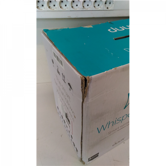 SALE OUT. SALE OUT. Duux | Smart Fan | Whisper Flex Smart Black with Battery Pack | Stand Fan | USED, DAMAGED PACKAGING, SMALL MARKS ON STAND, BATTERY NOT WORKING, CRACK ON BACK | Black | Diameter 34 cm | Number of speeds 26 | Oscillation | 2-22 W | Remot
