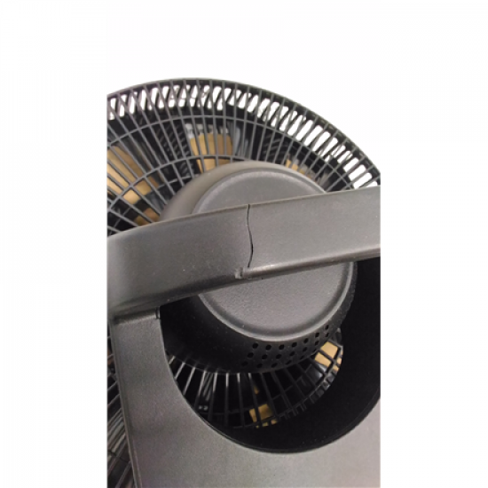 SALE OUT. SALE OUT. Duux | Smart Fan | Whisper Flex Smart Black with Battery Pack | Stand Fan | USED, DAMAGED PACKAGING, SMALL MARKS ON STAND, BATTERY NOT WORKING, CRACK ON BACK | Black | Diameter 34 cm | Number of speeds 26 | Oscillation | 2-22 W | Remot