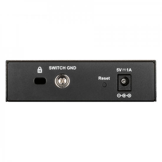 D-Link | Smart Managed Switch | DGS-1100-05V2/E | Managed L2 | Rackmountable | Gigabit Ethernet (copper) ports quantity 5