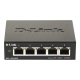 D-Link | Smart Managed Switch | DGS-1100-05V2/E | Managed L2 | Rackmountable | Gigabit Ethernet (copper) ports quantity 5