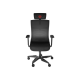 Genesis Ergonomic Chair Astat 700 Base material Aluminum; Castors material: Nylon with CareGlide coating | Black