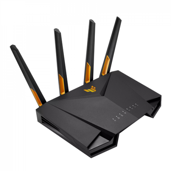 ASUS TUF-AX3000 V2 Dual Band WiFi 6 Gaming Router | Dual Band WiFi 6 Gaming Router | TUF-AX3000 V2 | 802.11ax | 2402+574 Mbit/s | 10/100/1000 Mbit/s | Ethernet LAN (RJ-45) ports 4 | Mesh Support Yes | MU-MiMO Yes | No mobile broadband | Antenna type 4xExt