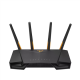 ASUS TUF-AX3000 V2 Dual Band WiFi 6 Gaming Router | Dual Band WiFi 6 Gaming Router | TUF-AX3000 V2 | 802.11ax | 2402+574 Mbit/s | 10/100/1000 Mbit/s | Ethernet LAN (RJ-45) ports 4 | Mesh Support Yes | MU-MiMO Yes | No mobile broadband | Antenna type 4xExt