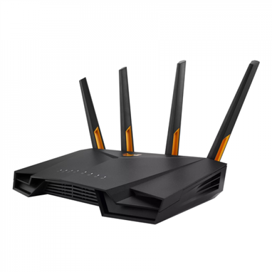 ASUS TUF-AX3000 V2 Dual Band WiFi 6 Gaming Router | Dual Band WiFi 6 Gaming Router | TUF-AX3000 V2 | 802.11ax | 2402+574 Mbit/s | 10/100/1000 Mbit/s | Ethernet LAN (RJ-45) ports 4 | Mesh Support Yes | MU-MiMO Yes | No mobile broadband | Antenna type 4xExt