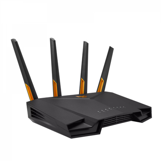 ASUS TUF-AX3000 V2 Dual Band WiFi 6 Gaming Router | Dual Band WiFi 6 Gaming Router | TUF-AX3000 V2 | 802.11ax | 2402+574 Mbit/s | 10/100/1000 Mbit/s | Ethernet LAN (RJ-45) ports 4 | Mesh Support Yes | MU-MiMO Yes | No mobile broadband | Antenna type 4xExt