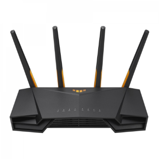 ASUS TUF-AX3000 V2 Dual Band WiFi 6 Gaming Router | Dual Band WiFi 6 Gaming Router | TUF-AX3000 V2 | 802.11ax | 2402+574 Mbit/s | 10/100/1000 Mbit/s | Ethernet LAN (RJ-45) ports 4 | Mesh Support Yes | MU-MiMO Yes | No mobile broadband | Antenna type 4xExt