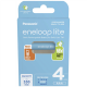 Panasonic | ENELOOP Lite BK-4LCCE/4BE | AAA | 550 mAh | 4 pc(s)