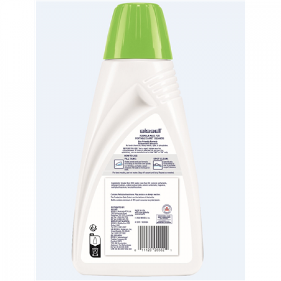 Bissell | PET Spot and Stain Portable Carpet Cleaning Solution | 1000 ml