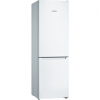 Bosch | Refrigerator | KGN36NWEA | Energy efficiency class E | Free standing | Combi | Height 186 cm | No Frost system | Fridge net capacity 216 L | Freezer net capacity 89 L | 42 dB | White