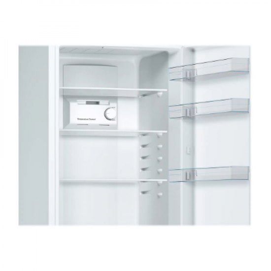 Bosch | Refrigerator | KGN36NWEA | Energy efficiency class E | Free standing | Combi | Height 186 cm | No Frost system | Fridge net capacity 216 L | Freezer net capacity 89 L | 42 dB | White