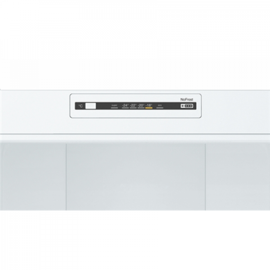 Bosch | Refrigerator | KGN36NWEA | Energy efficiency class E | Free standing | Combi | Height 186 cm | No Frost system | Fridge net capacity 216 L | Freezer net capacity 89 L | 42 dB | White