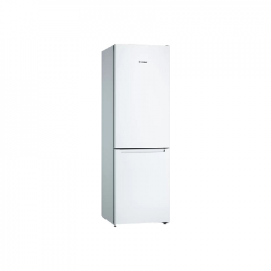 Bosch | Refrigerator | KGN36NWEA | Energy efficiency class E | Free standing | Combi | Height 186 cm | No Frost system | Fridge net capacity 216 L | Freezer net capacity 89 L | 42 dB | White