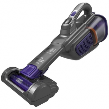 BLACK & DECKER Vacuum Cleaner | BHHV520BFP-QW | Cordless operating | 18 V | Black/Purple