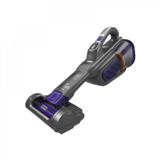 BLACK & DECKER Vacuum Cleaner | BHHV520BFP-QW | Cordless operating | 18 V | Black/Purple