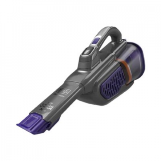 BLACK & DECKER Vacuum Cleaner | BHHV520BFP-QW | Cordless operating | 18 V | Black/Purple