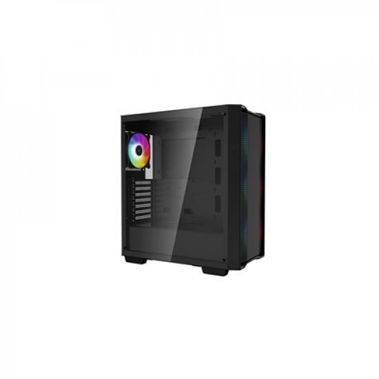 Deepcool | CC560 (with 4pcs ARGB Fans) | Side window | Black | Mid-Tower | Power supply included No | ATX PS2