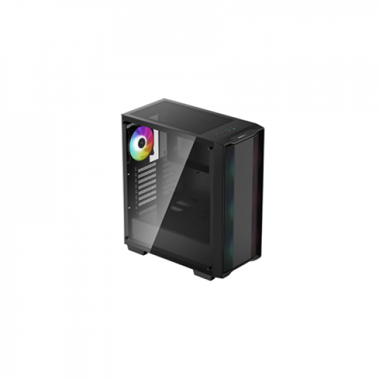 Deepcool | CC560 (with 4pcs ARGB Fans) | Side window | Black | Mid-Tower | Power supply included No | ATX PS2