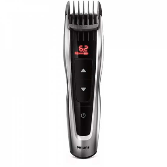 Philips | Hair clipper Series 9000 | HC9420/15 | Cordless or corded | Number of length steps 60 | Black/Silver