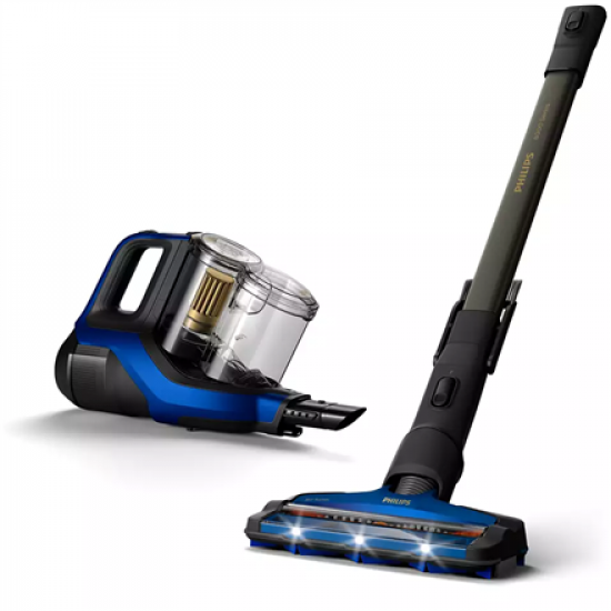 Philips | Vacuum cleaner | Speedpro Max Wireless | Cordless operating | Handstick | 25.2 V | Operating time (max) 60 min | Black/Blue | Warranty 24 month(s)