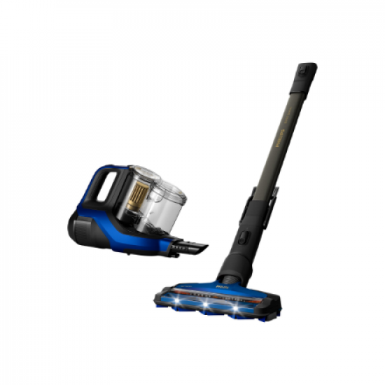 Philips | Vacuum cleaner | Speedpro Max Wireless | Cordless operating | Handstick | 25.2 V | Operating time (max) 60 min | Black/Blue | Warranty 24 month(s)