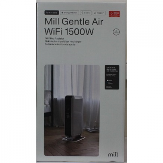 SALE OUT. Mill | Heater | OIL1500WIFI3 GEN3 | Oil Filled Radiator | 1500 W | Number of power levels 3 | Suitable for rooms up to 25 m² | White/Black | | Mill | Heater | OIL1500WIFI3 GEN3 | Oil Filled Radiator | 1500 W | Number of power levels 3 | Suitable