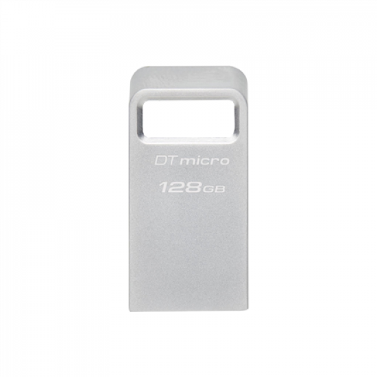 Kingston | USB 3.2 Flash Drive | DataTraveler micro | 128 GB | USB 3.2 | Silver