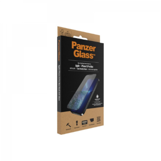 PanzerGlass | Anti-Glare | Screen Protector | Apple | iPhone 13 Pro Max | Glass | Black