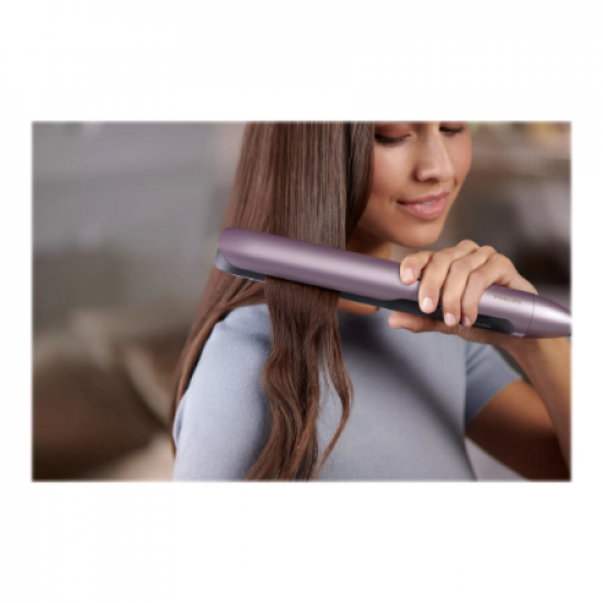 Philips | Hair Straitghtener | BHS530/00 | Warranty 24 month(s) | Ceramic heating system | Ionic function | Display LED | Temperature (max) 230 °C | Number of heating levels 12 | Metallic Pink