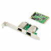 Digitus | Dual Gigabit Ethernet Mini PCI Express Network Card | DN-10134