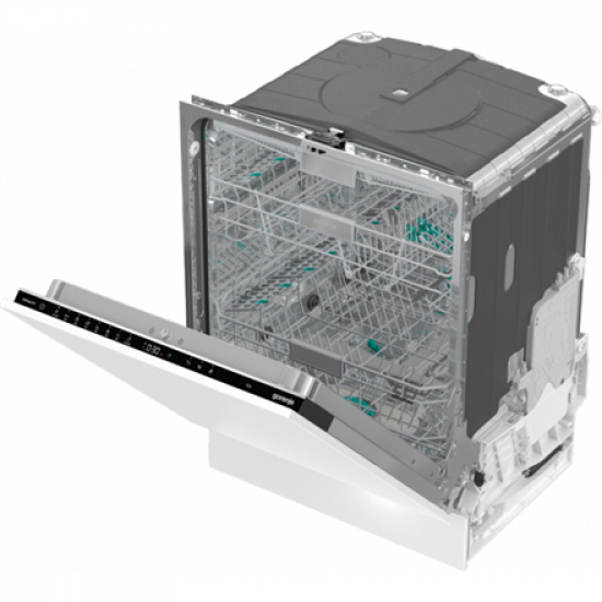 Dishwasher | GV673C62 | Built-in | Width 59.8 cm | Number of place settings 16 | Number of programs 7 | Energy efficiency class C | AquaStop function | Does not apply