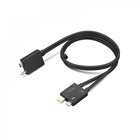 Lenovo | ThinkPad Thunderbolt 4 WorkStation Dock Split Cable | 4X91K16970 | Thunderbolt 4