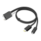 Lenovo | ThinkPad Thunderbolt 4 WorkStation Dock Split Cable | 4X91K16970 | Thunderbolt 4