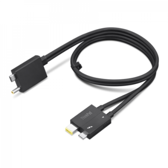 Lenovo | ThinkPad Thunderbolt 4 WorkStation Dock Split Cable | 4X91K16970 | Thunderbolt 4