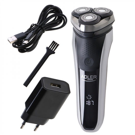 Adler | Electric Shaver | AD 2933 | Operating time (max) 180 min | Lithium Ion | Black