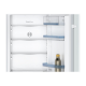 Bosch | Refrigerator | KIV86VSE0 | Energy efficiency class E | Built-in | Combi | Height 177.2 cm | Fridge net capacity 183 L | Freezer net capacity 84 L | Display | 35 dB | White