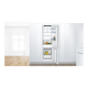 Bosch | Refrigerator | KIV86VSE0 | Energy efficiency class E | Built-in | Combi | Height 177.2 cm | Fridge net capacity 183 L | Freezer net capacity 84 L | Display | 35 dB | White