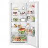 Bosch | Refrigerator | KIR41NSE0 | Energy efficiency class E | Built-in | Larder | Height 122.1 cm | Fridge net capacity 204 L | Display | 35 dB | White