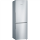 Bosch | Refrigerator | KGV36VIEAS | Energy efficiency class E | Free standing | Combi | Height 186 cm | No Frost system | Fridge net capacity 214 L | Freezer net capacity 94 L | 39 dB | Stainless Steel