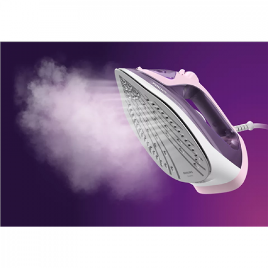 Philips | DST3020/30 | Steam Iron | 2200 W | Water tank capacity 300 ml | Continuous steam 35 g/min | Pink