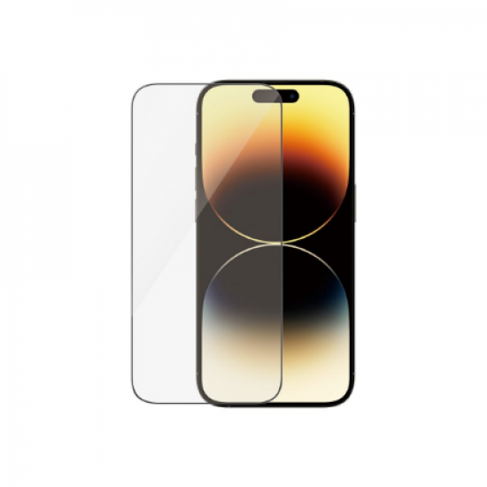 PanzerGlass | Screen protector | Apple | iPhone 14 Pro | Glass | Clear | Ultra-Wide Fit; Easy installation; Fingerprint resistant