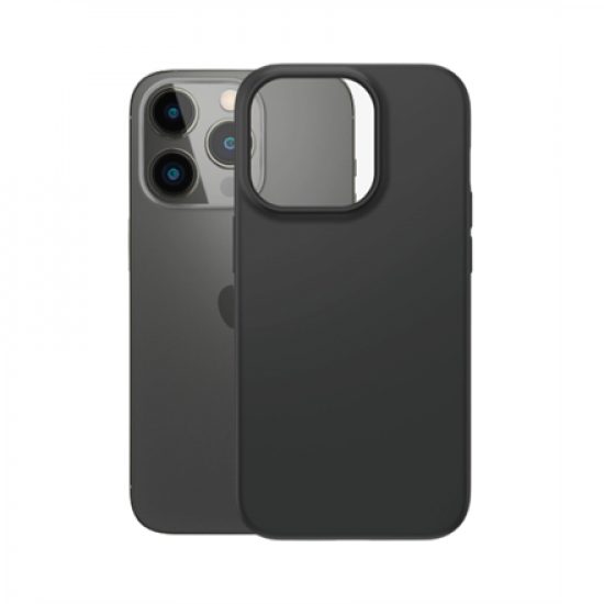 PanzerGlass | Biodegradable Case | Back protection | Apple | iPhone 14 Pro | Bio-based plastic | Black | Wireless charging compatible; Military Grade Standard; 100% compostable