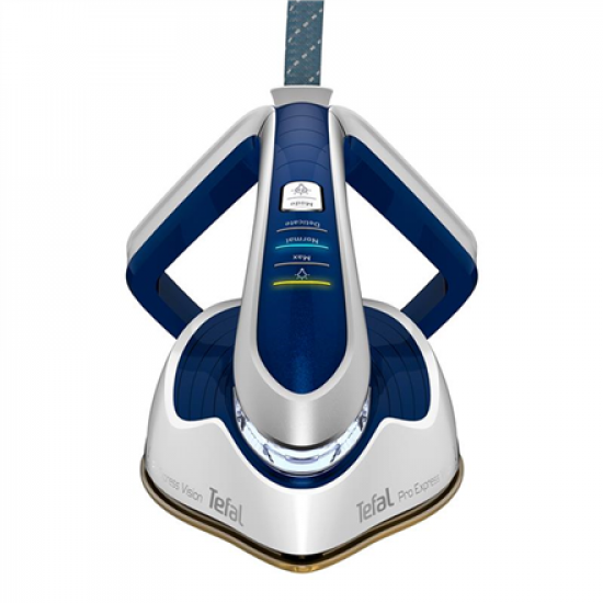 TEFAL | Steam Station | GV9812 Pro Express | 3000 W | 1.2 L | 8.1 bar | Auto power off | Vertical steam function | Calc-clean function | Blue