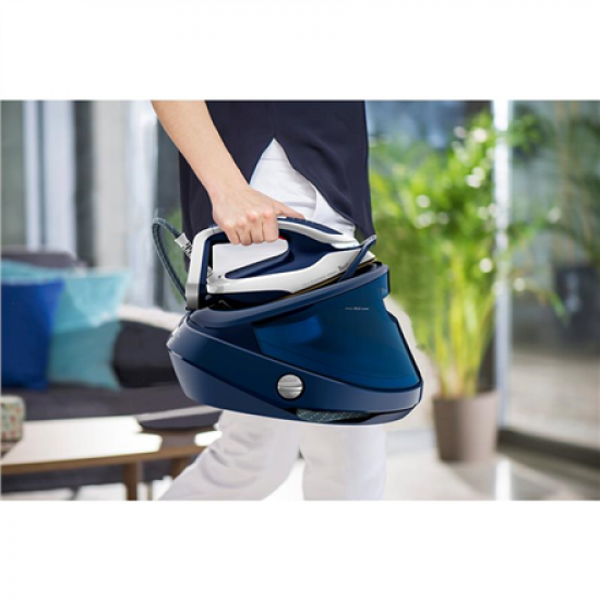 TEFAL | Steam Station | GV9812 Pro Express | 3000 W | 1.2 L | 8.1 bar | Auto power off | Vertical steam function | Calc-clean function | Blue