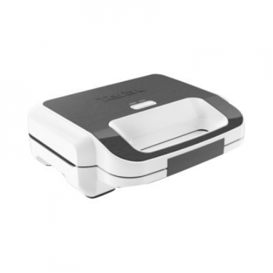 TEFAL | Wafle Maker Snack XL | SW701110 | 850 W | Number of pastry 2 | Belgium | White/Grey