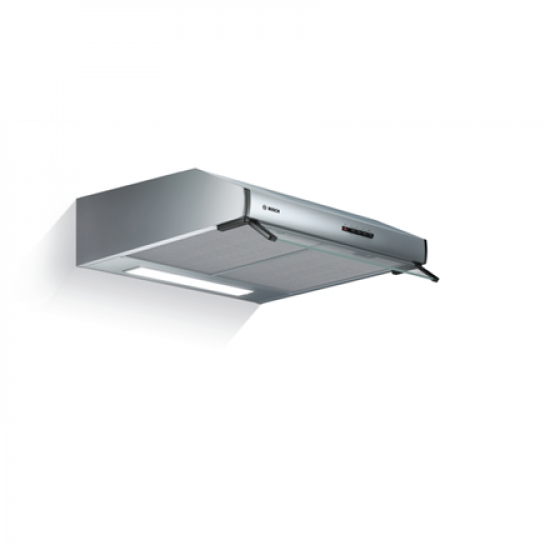 Bosch | Hood | DUL63CC50 Series 4 | Conventional | Energy efficiency class D | Width 60 cm | 350 m³/h | Mechanical | LED | Stainless Steel