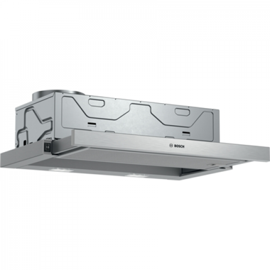 Bosch | Hood | DFM064W54 Series 2 | Telescopic | Energy efficiency class B | Width 60 cm | 388 m³/h | Mechanical | LED | Silver Metallic