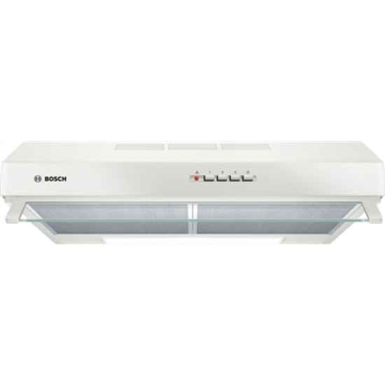 Bosch | Hood | DUL63CC20 Series 4 | Conventional | Energy efficiency class D | Width 60 cm | 350 m³/h | Mechanical | LED | White