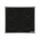 Bosch | Hob | PIE645BB5E Series 4 | Induction | Number of burners/cooking zones 4 | Touch | Timer | Black